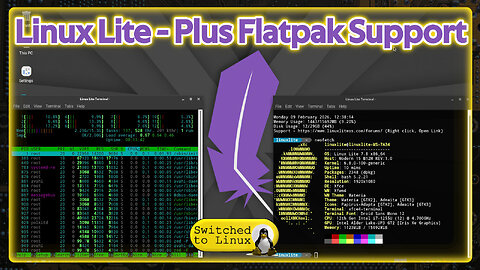 Linux Lite 7.8 + Adding Flatpak Support