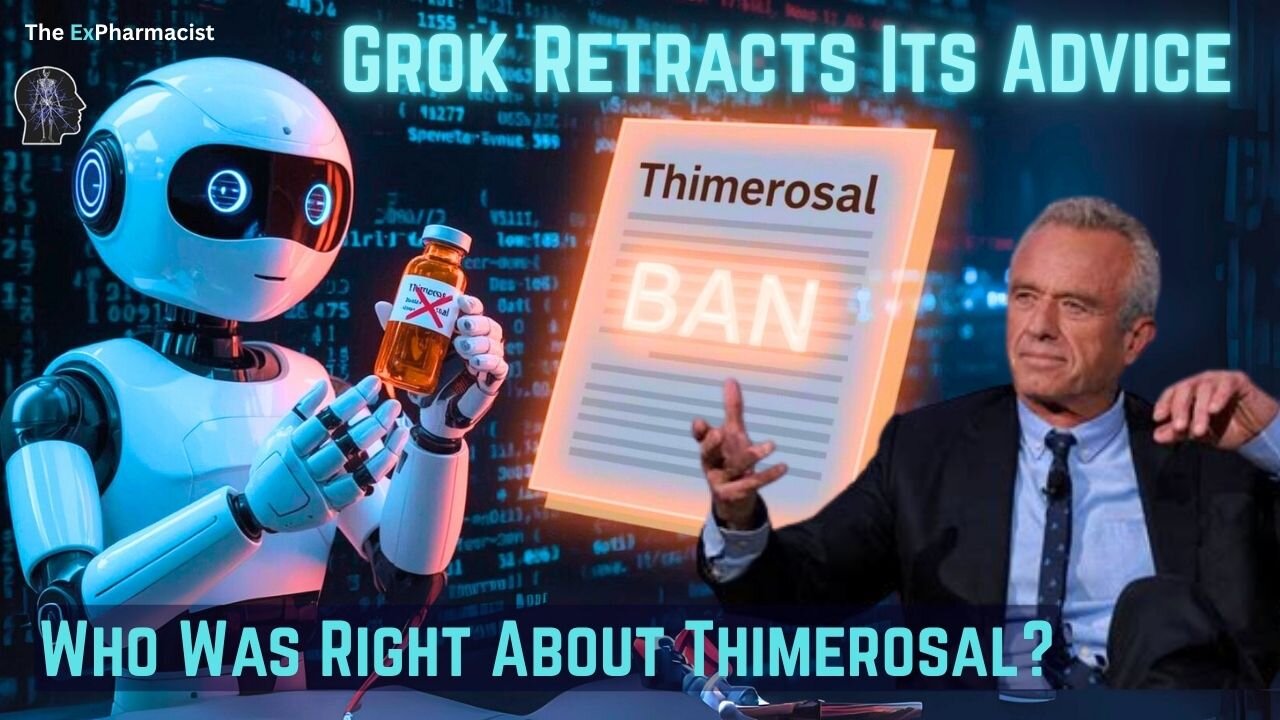 RFK Jr. Banned Thimerosal – Grok Learns the Truth and Retracts