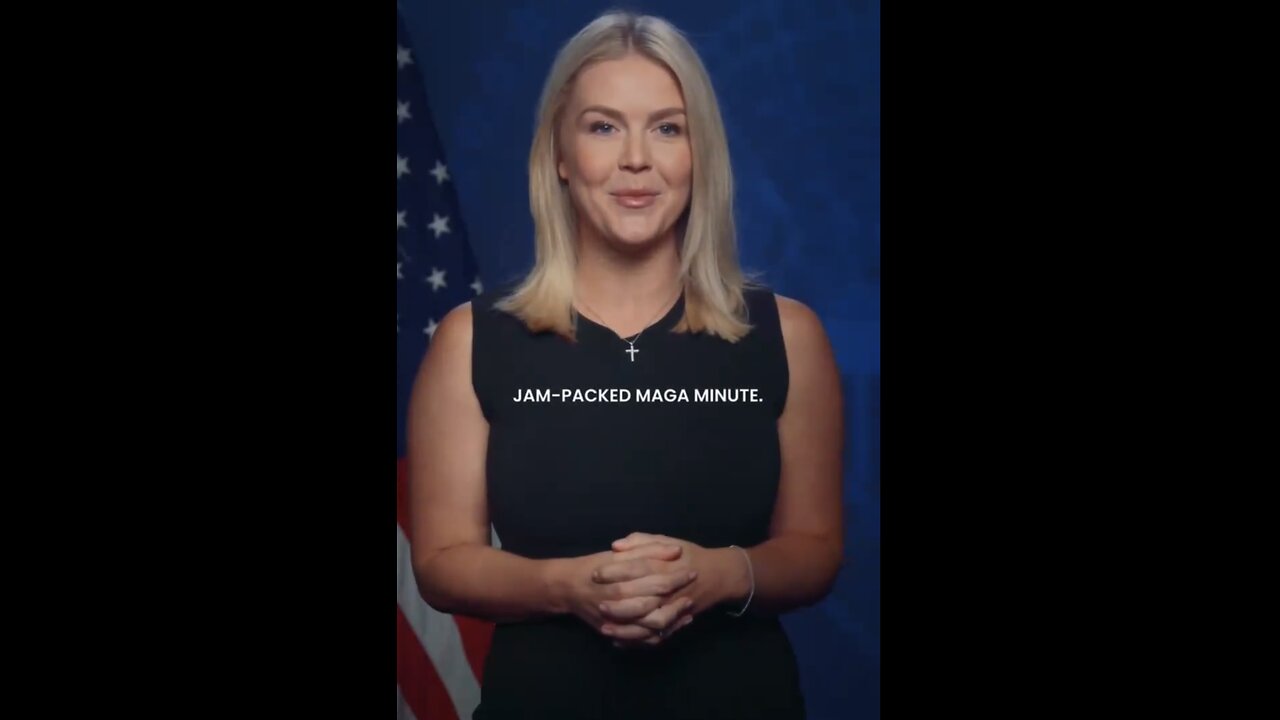 WHITE HOUSE PRESS SECRETARY💝🇺🇸👩‍💼📸WEEK IN REVIEW MAGA MINUTE🇺🇸🏛️💫