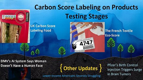 Carbon Score Labeling Products Testing Stages, DMV’s AI Says Woman Doesn’t Have a Human Face