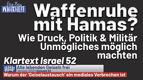 Der Wiederaufstieg des Antisemitismus & Greta Thunberg blamiert sich | Klartext Israel 52