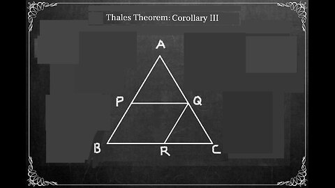 Thales Theorem: Corollary III | Extra - Study Height of a Pyramid