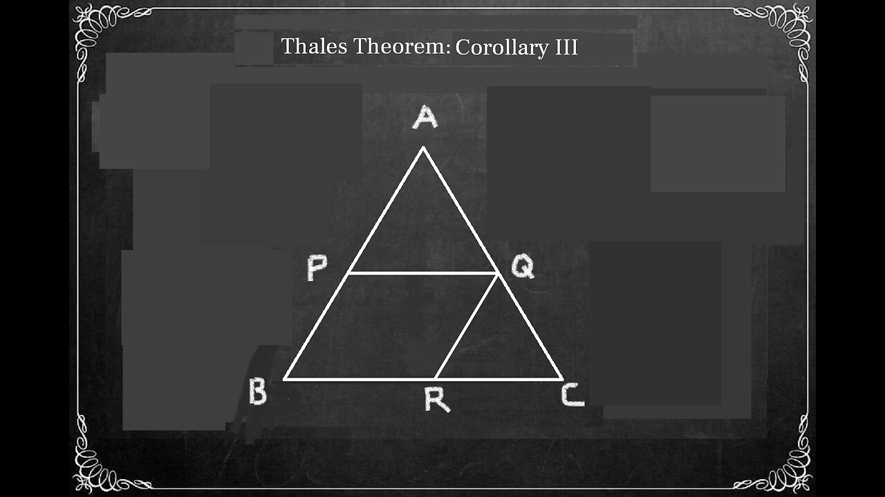 Thales Theorem: Corollary III | Extra - Study Height of a Pyramid