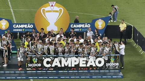 Atlético-MG CAMpeão Mineiro 2025 | Premiação e Taça 🏆 🐓