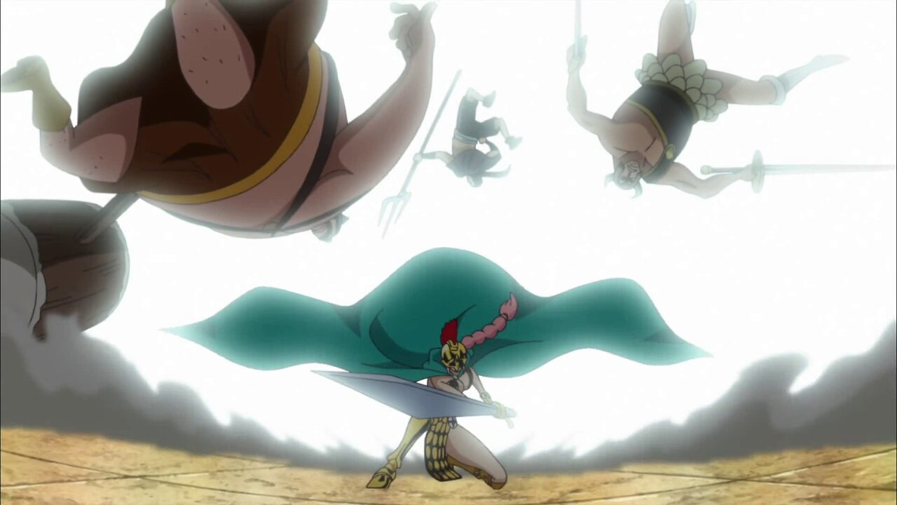 One Piece - Rebecca takes down her opponents