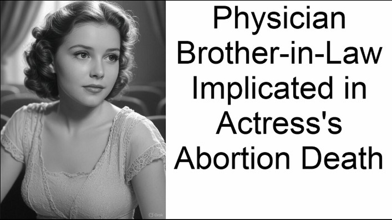Physician Brother-in-Law Implicated in Actress's Abortion Death