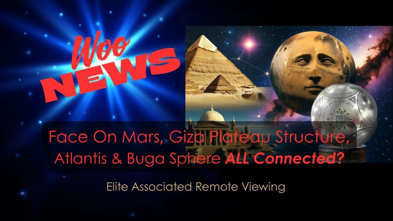 Face on Mars, Giza Underground, Atlantis & Buga Sphere: ALL CONNECTED?