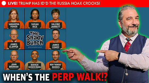 The Mike Church Show LIVE - When's The Perp Walk?