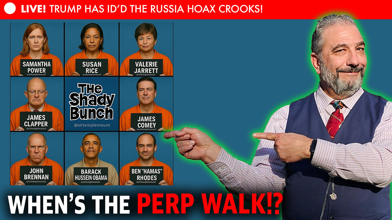 The Mike Church Show LIVE - When's The Perp Walk?