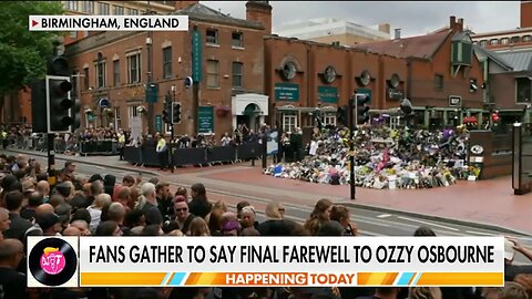 Ozzy Osbourne’s Final Ride: Birmingham Fans Pack Streets for Heavy Metal Farewell