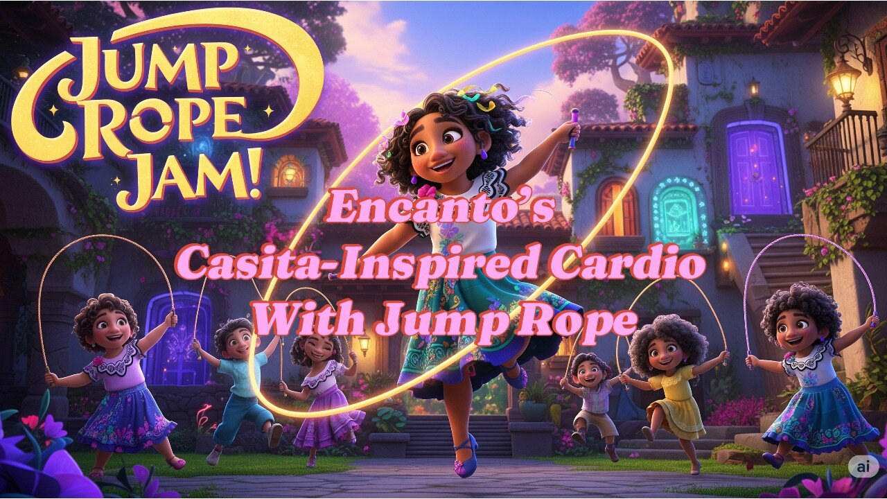Encanto’s Casita-Inspired Cardio With Jump Rope