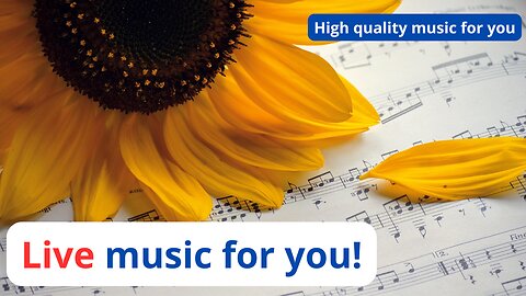 Live incredible musics for you!