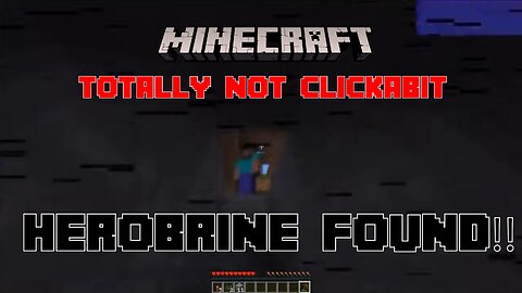 OMG I FOUND HEROBRINE IN MINECRAFT 1 13 (NOT CLICKBAIT)
