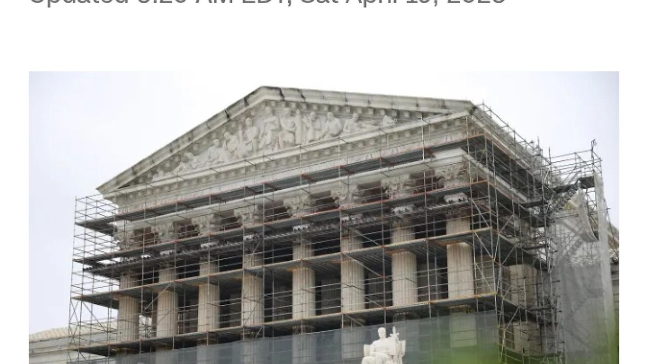 BOMBSHELL:Supreme Court temporarily pauses deportations under Alien Enemies Act