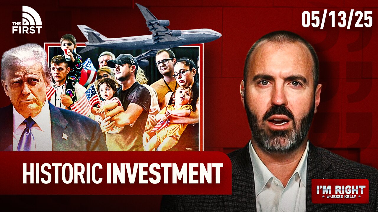 U.S. Lands HISTORIC Investment & The Left LOSES IT Over White Refugees | I'm Right with Jesse Kelly