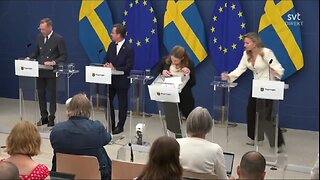 Sweden's Health Minister Collapses During News Conference