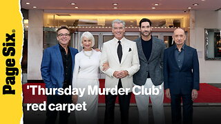 'Thursday Murder Club' red carpet: Pierce Brosnan, Helen Mirren, more