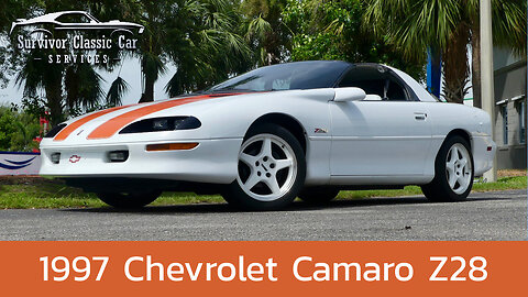 Clean 1997 30th Anniversary Z28 Camaro, 5.7 LT1 V8 with tons of extras, 6 speed manual trans!!