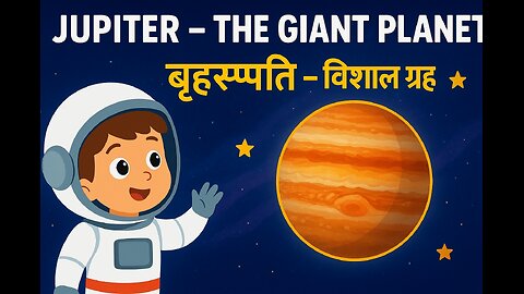 Jupiter – The Giant Planet | Fun Facts for Kids | Curious Cub Solar System Series