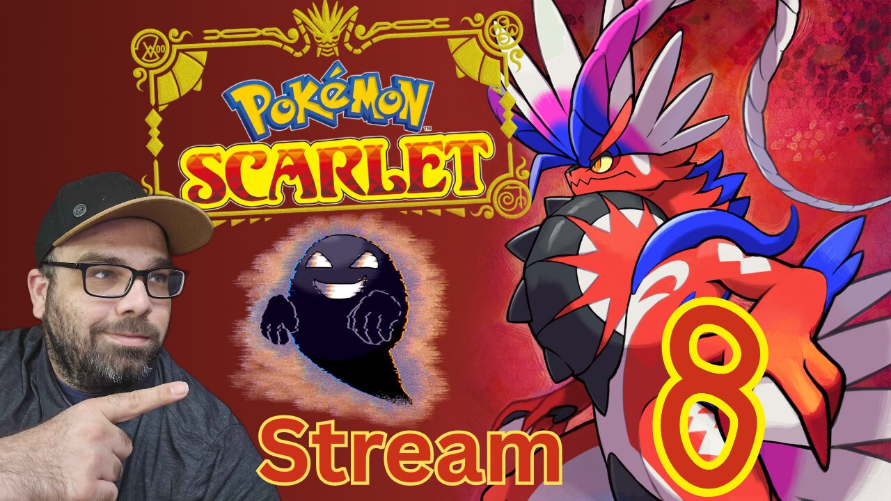 Playing Pokémon Scarlet: Let's Play! Ghost Type Only Stream 8