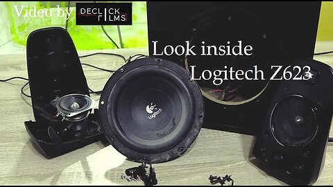 Look inside Logitech Z623 THX Speakers