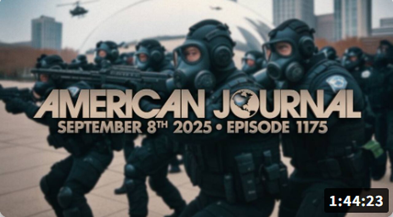 The American Journal: Trump Doubles Down On Cleaning Up Chicago As Rampant Crime Captures Nation’s Attention - FULL SHOW - 09/08/2025