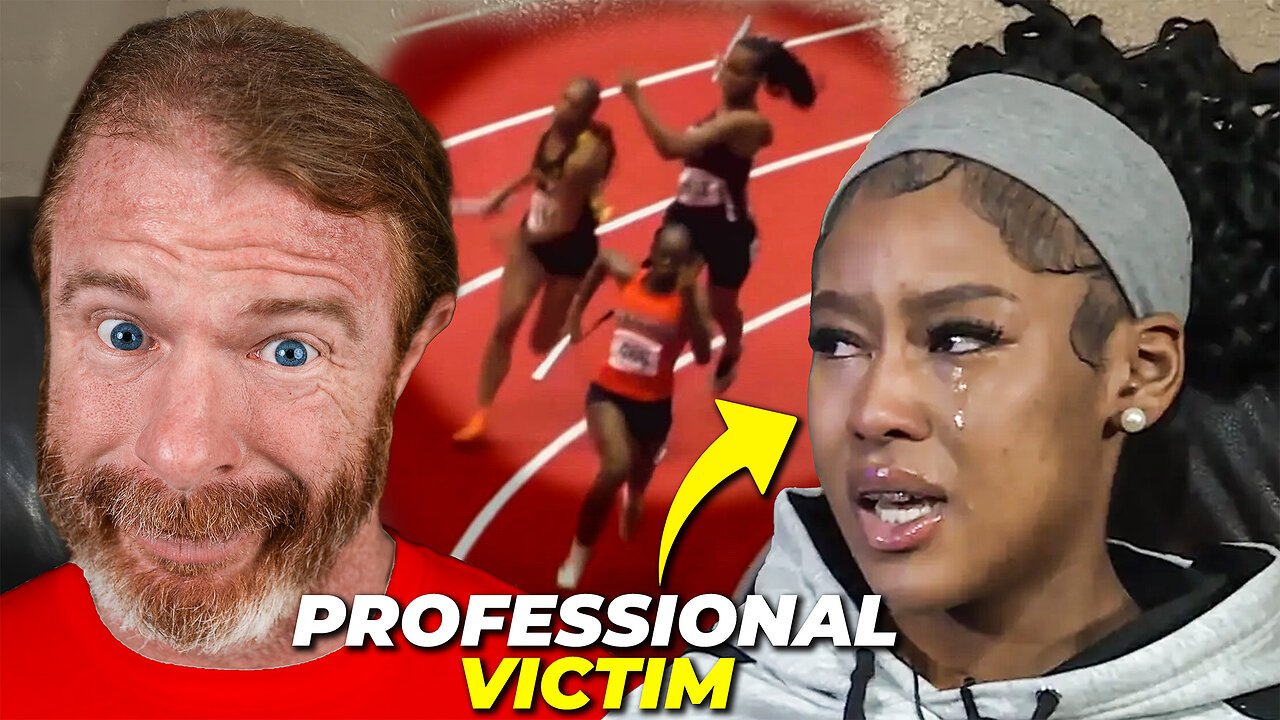 Track Runner Attacks Athlete With Baton and Claims Victim!