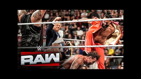 The Vision dominate after huge Fatal 4-Way Match announcement Raw, Aug. 11, 2025 - WWE