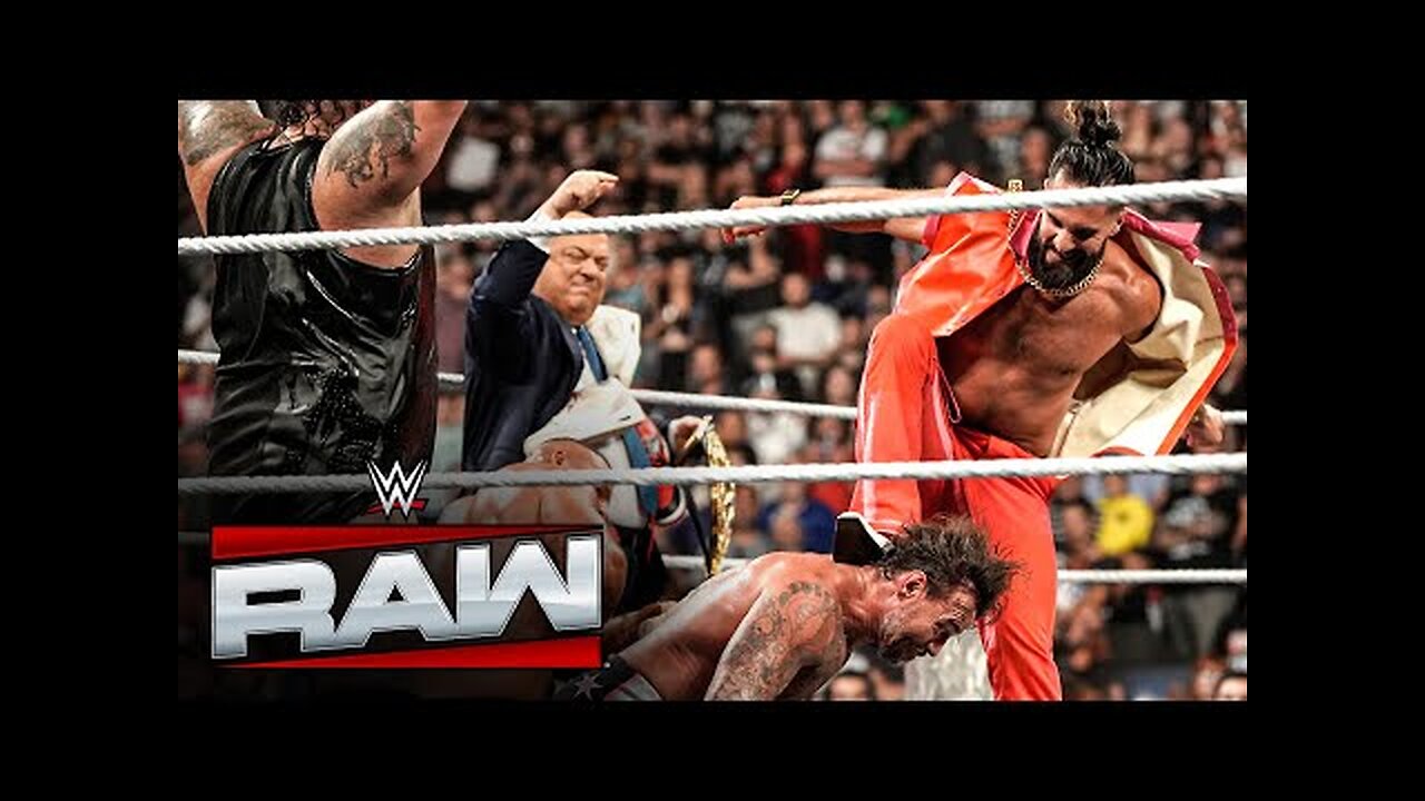 The Vision dominate after huge Fatal 4-Way Match announcement Raw, Aug. 11, 2025 - WWE