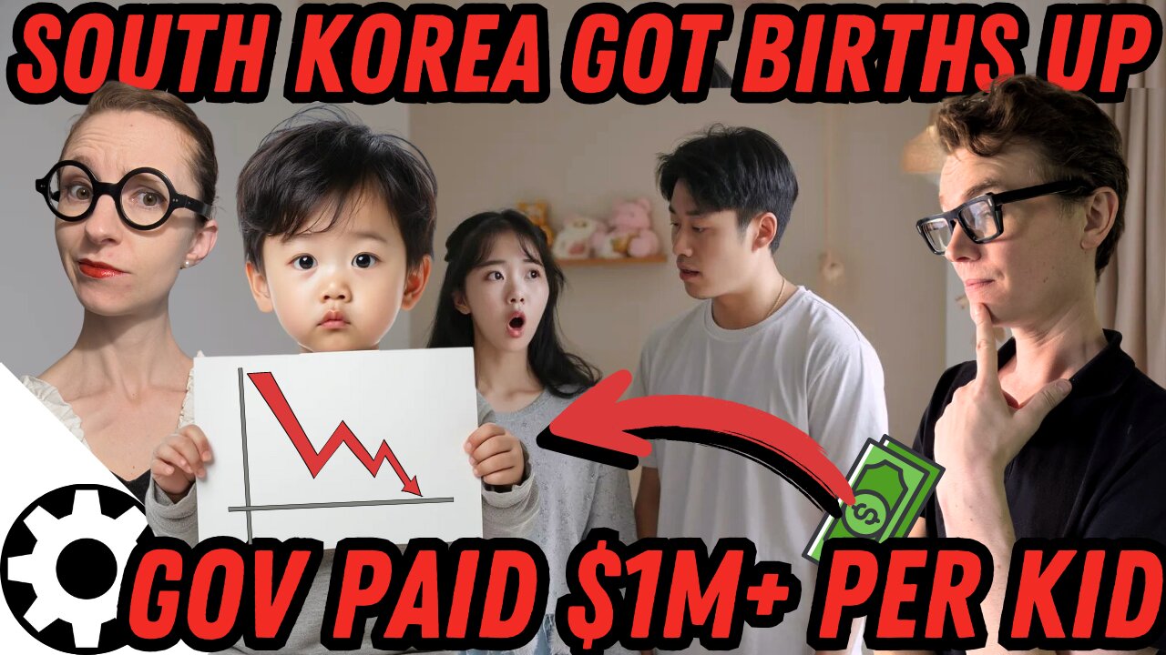 South Korea's Gov is Paying $1M+ Per Marginal Kid