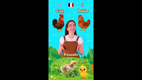 Les animaux en famille | Vidéo éducative pour enfants 1 #apprendre #enfants #débutant #education