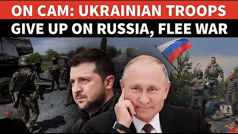 Ukrainian Troops Run Away From Battlefield Moment Russian Soldiers Storm Donetsk