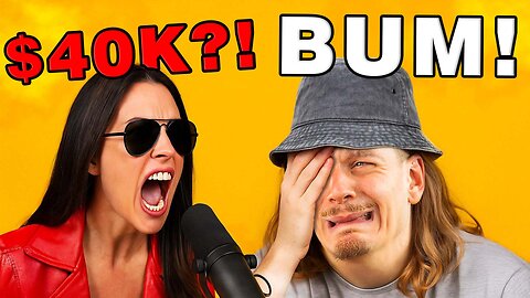 Red Pill Podcast Host ROASTS Bro Making $40K
