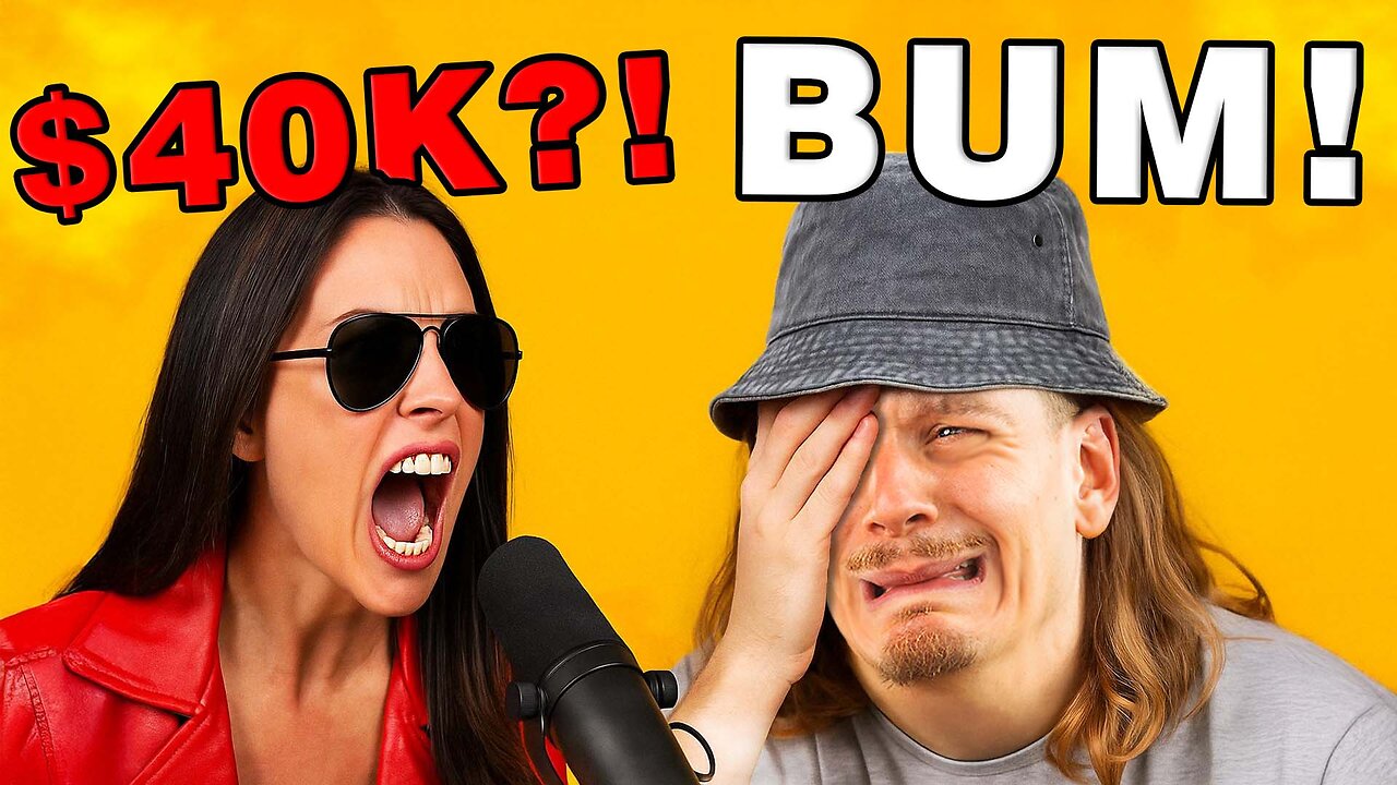 Red Pill Podcast Host ROASTS Bro Making $40K