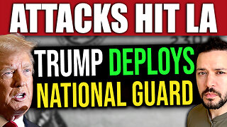 BREAKING NEWS: National Guard Deploys Tear Gas on Protestors in LA