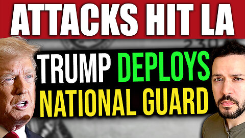 BREAKING NEWS: National Guard Deploys Tear Gas on Protestors in LA