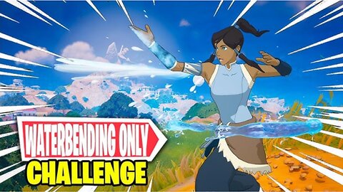 WATERBENDING ONLY Challenge!!