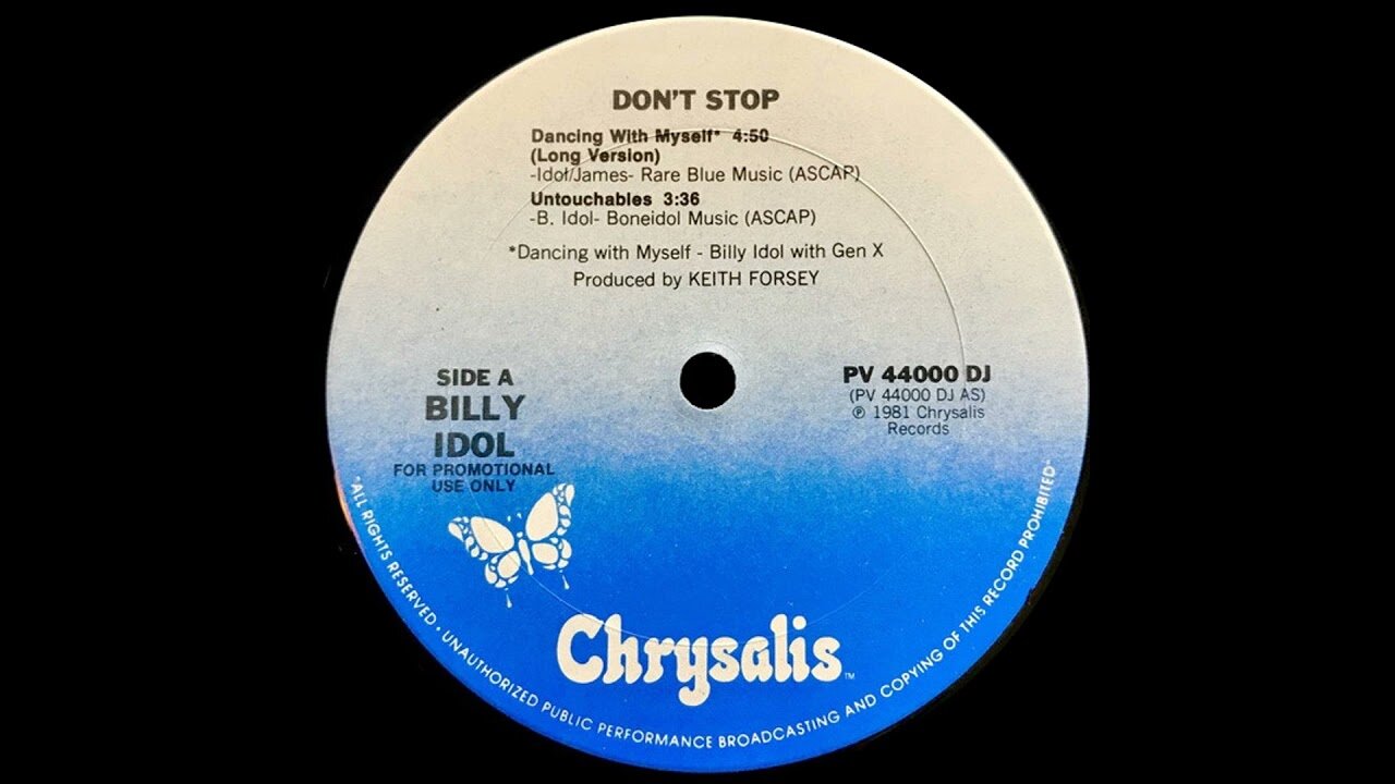 Billy Idol - Don't Stop (1981) [Full EP]