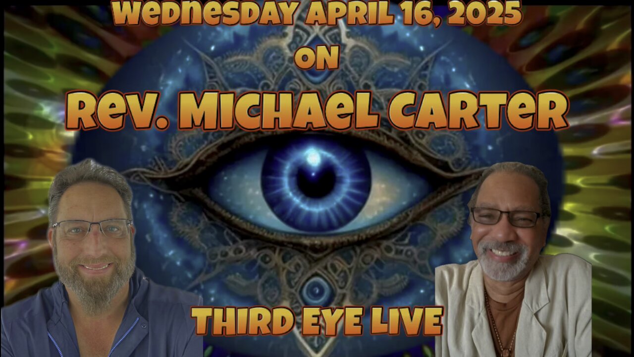 Reverend Michael Carter from ancient aliens is the guest 4/16/25