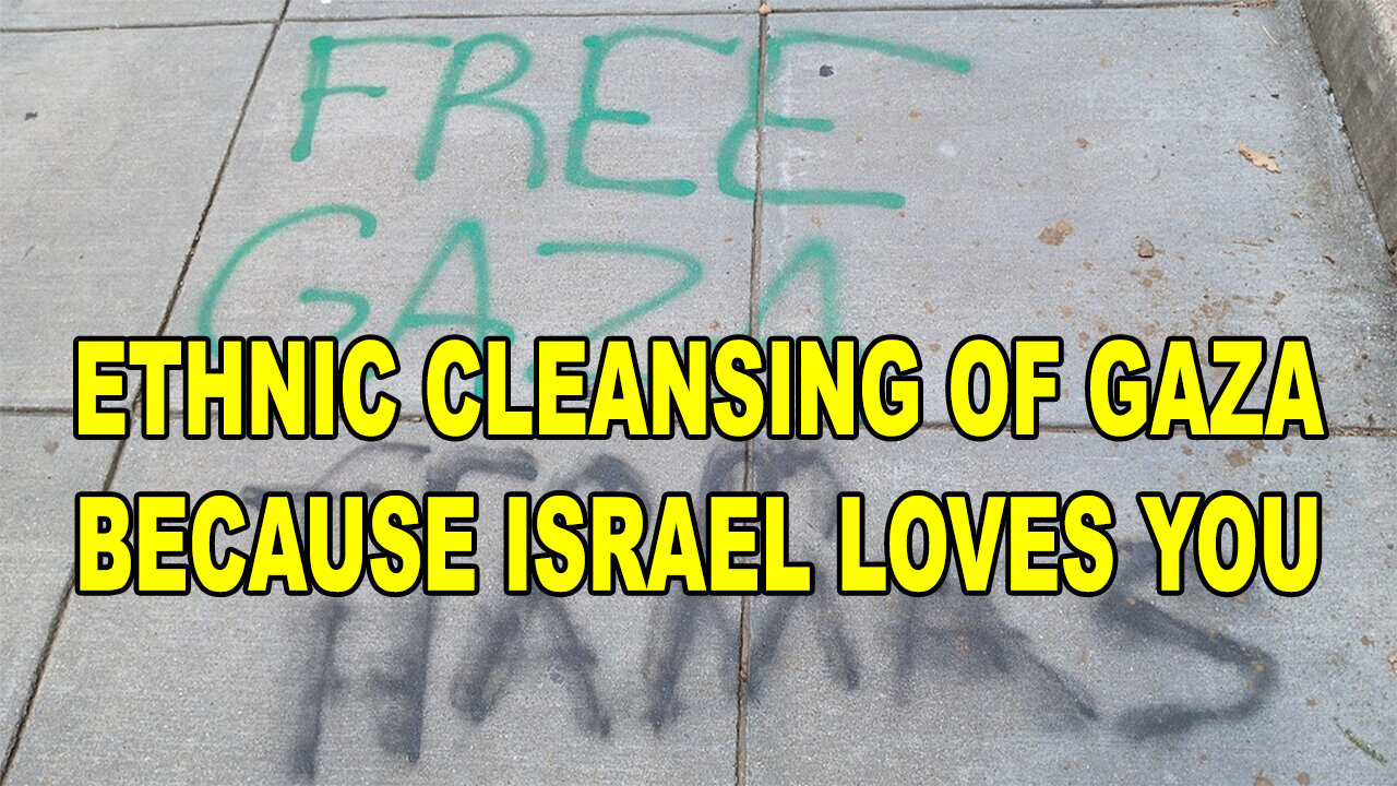 "Free Gaza From Hamas" - Really Means "Free Gaza From All Palestinians"