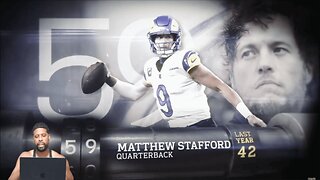 CHANNELADRIANTV Reacts | NFL Top 100 Players Of The 2024-2025 Season #59|QB Matthew Stafford