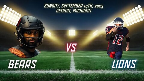 Detroit Lions @ Chicago Bears, Week 2, Diggin' Deeper Into the NFL