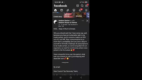 Andrew Devine : council tax