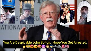 John Bolton Is A BIG Time Corrupt Politician. 🖕😤😡😠🤬👿🧑‍⚖️👮🚓🚔🚨🇺🇸