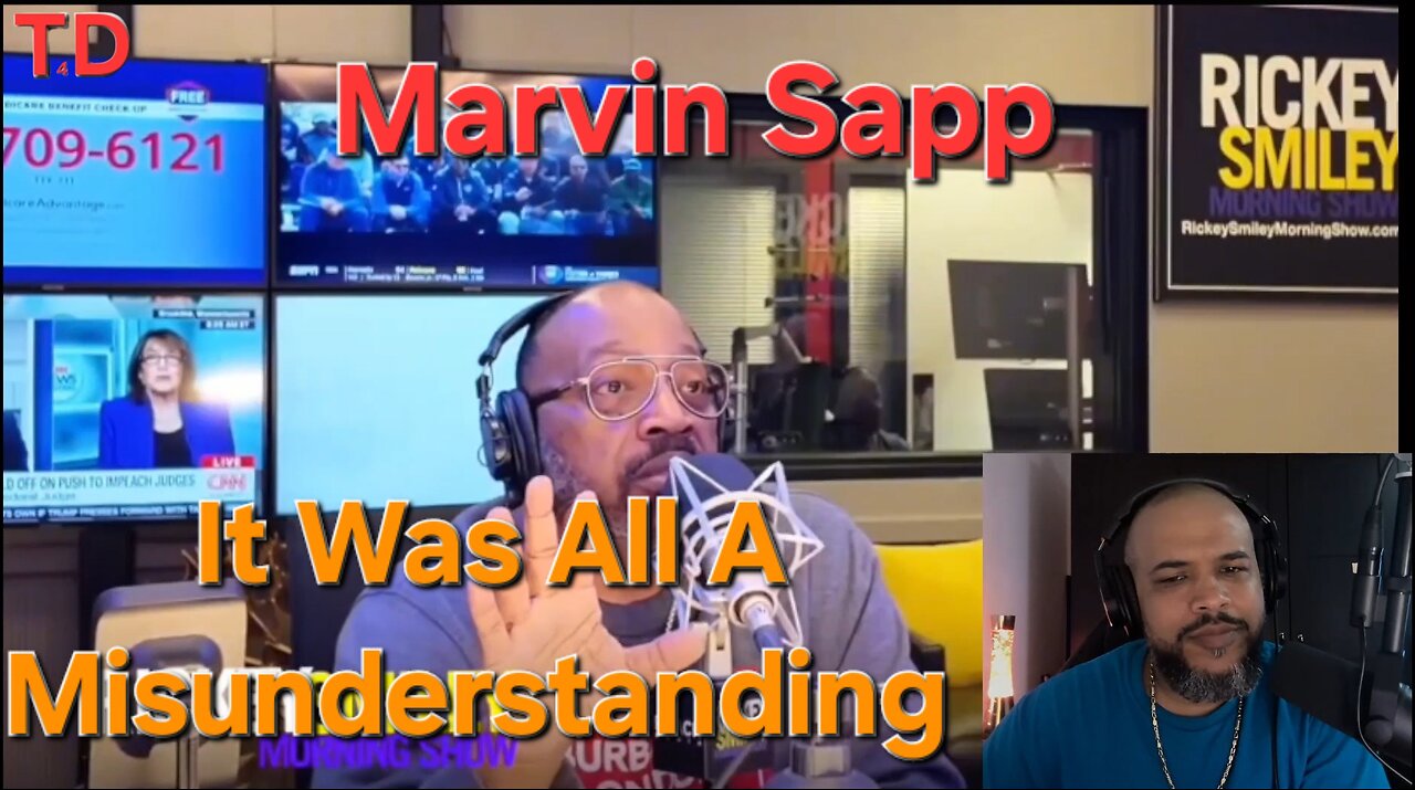It Was All A Misundertanding Marvin Sapp