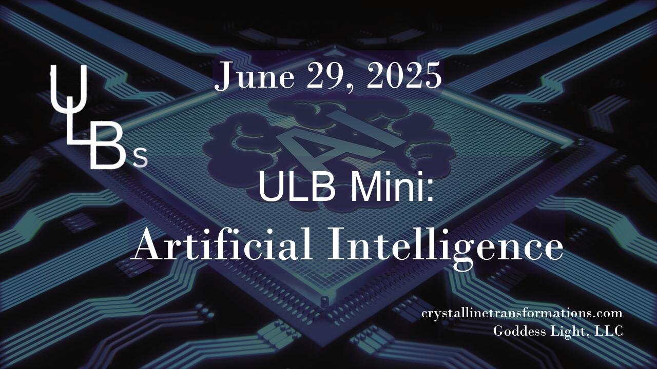 06-29-25 ULB Mini: Artificial Intelligence