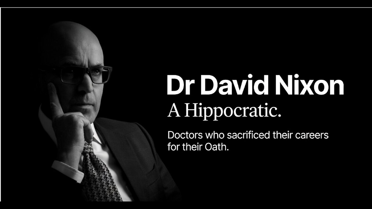 Dr David Nixon and how he became a Hippocratic.