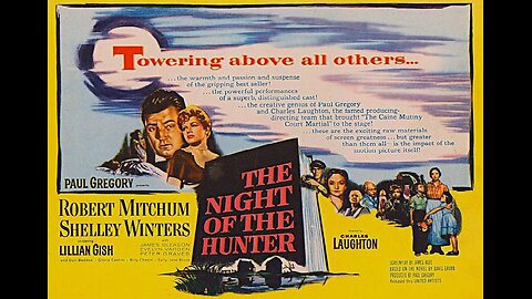 THE NIGHT OF THE HUNTER 1955 Charles Laughton's Psychological Horror Thriller FULL MOVIE HD & W/S