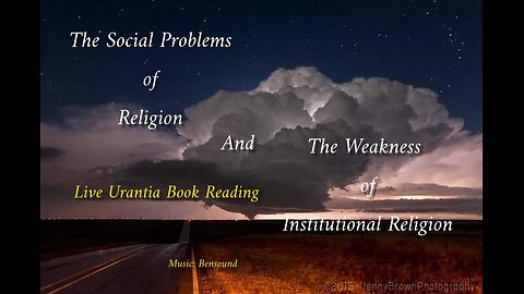 The Social Problems of Religion & Weakness of Institutional Religion
