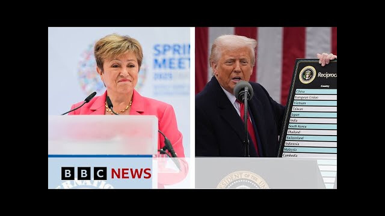 No global recession despite US tariffs, says IMF | BBC News